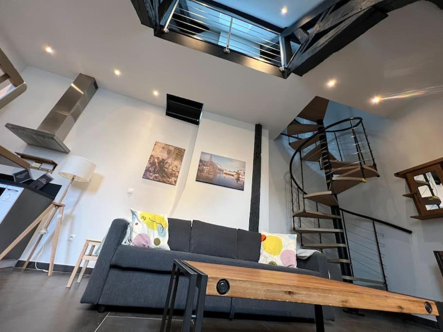 Le Jeannin, Magnifique Duplex 6 Prs - Centre Historique De Dijon Apartment ภายนอก รูปภาพ